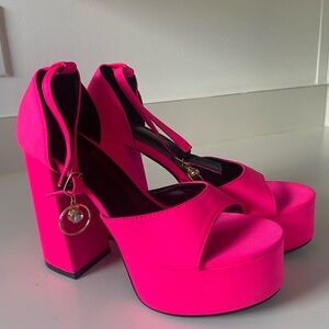 Hot pink heels size 8.5